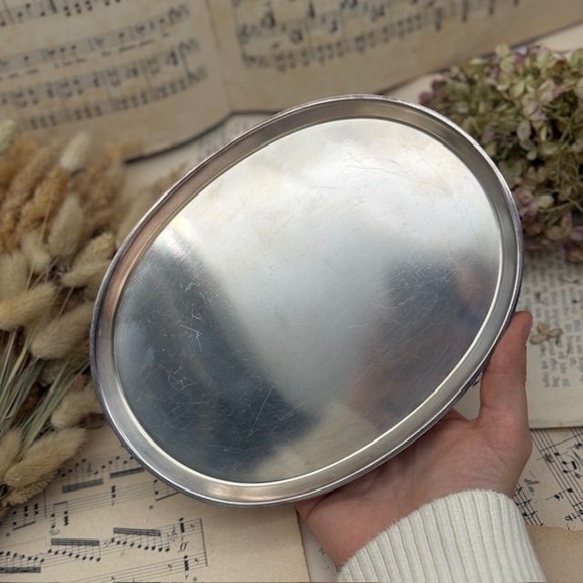 Блюдо поднос 21 см WMF Германия серебрение