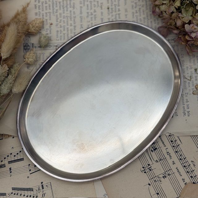 Блюдо поднос 21 см WMF Германия серебрение