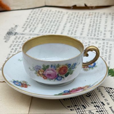 Кофейная пара KPM Букет 75 мл Германия