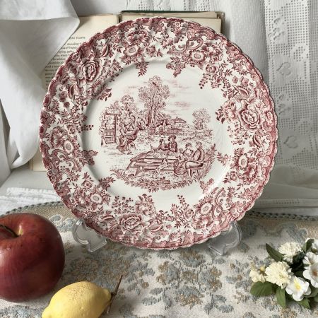 Тарелка English Style Luneville 25 см Франция