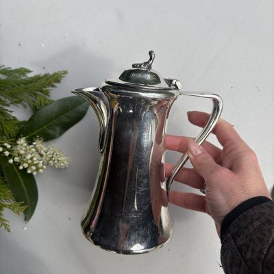Чайник кофейник 0,5 л Roberts &amp; Dore Ltd  Англия серебрение 