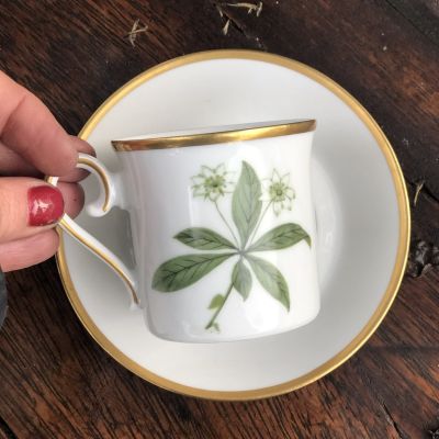 Кофейная пара 125 мл Skoggstjarna Svenska Landskapsblommor Швеция