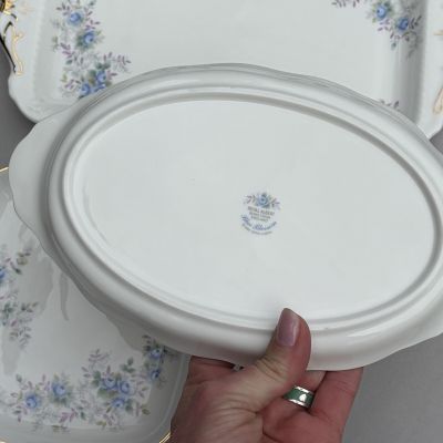 Блюдо Royal Albert Blue Blossom 26 см фарфор Англия