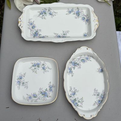 Блюдо Royal Albert Blue Blossom 26 см фарфор Англия