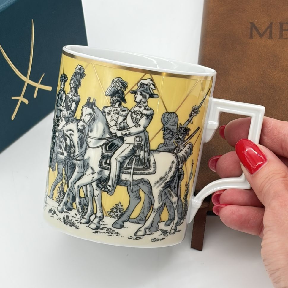 Чашка Meissen DRESDEN Furstensug 0,25 мл Парад Князей 