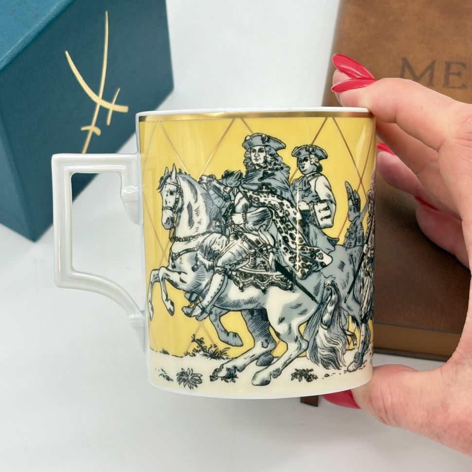 Чашка Meissen DRESDEN Furstensug 0,25 мл Парад Князей 