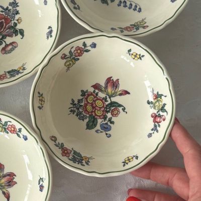 Миска Распустившийся тюльпан Alt Strassburg ВиллеройБох 13 см фарфор Германия