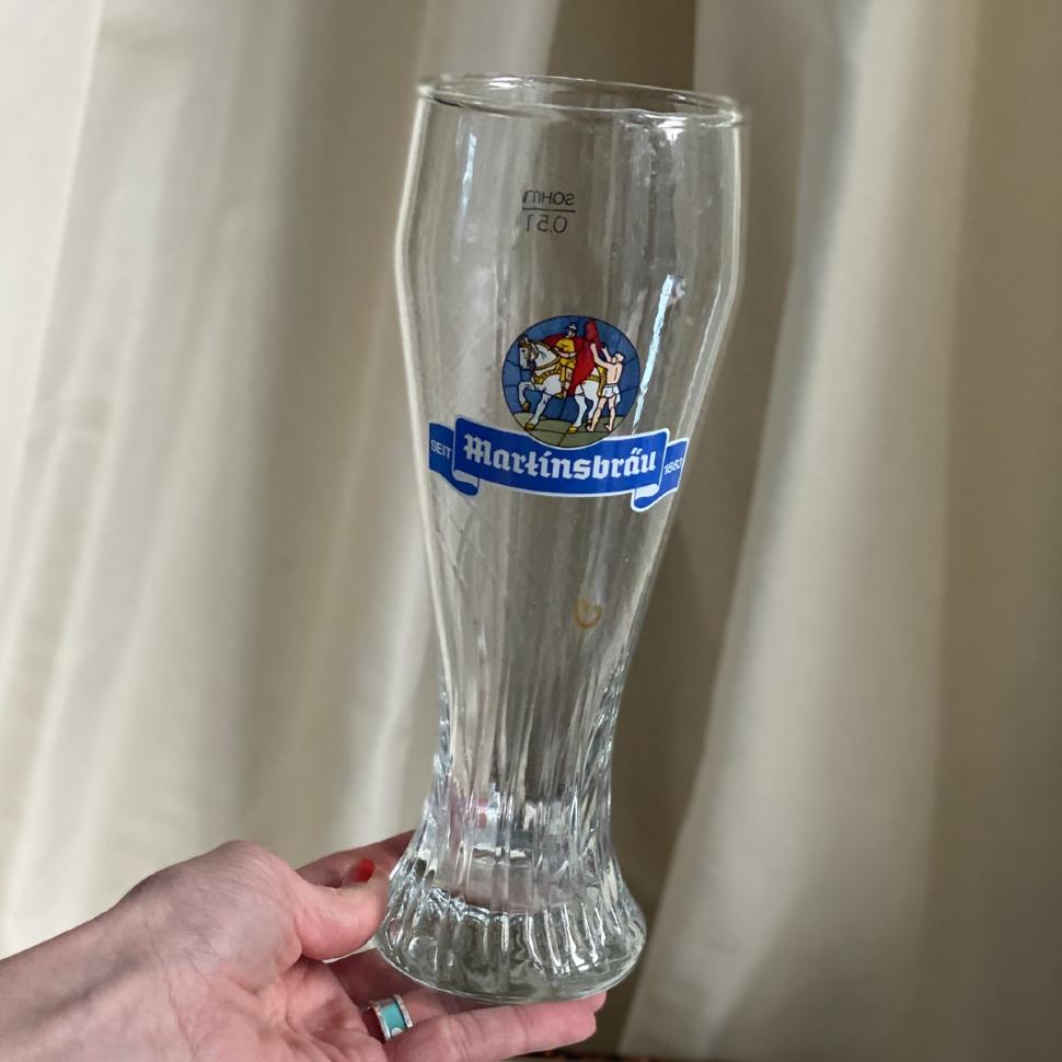 Бокал для пива 500 мл Martinsbrau хрусталь