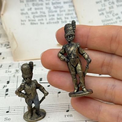 Солдатик 5 см латунь