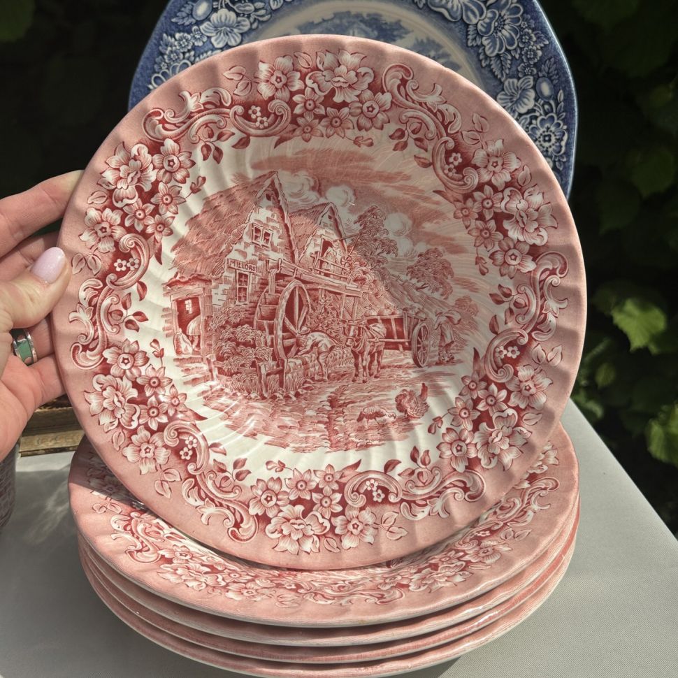 Тарелка глубокая Red River 23 см Англия 