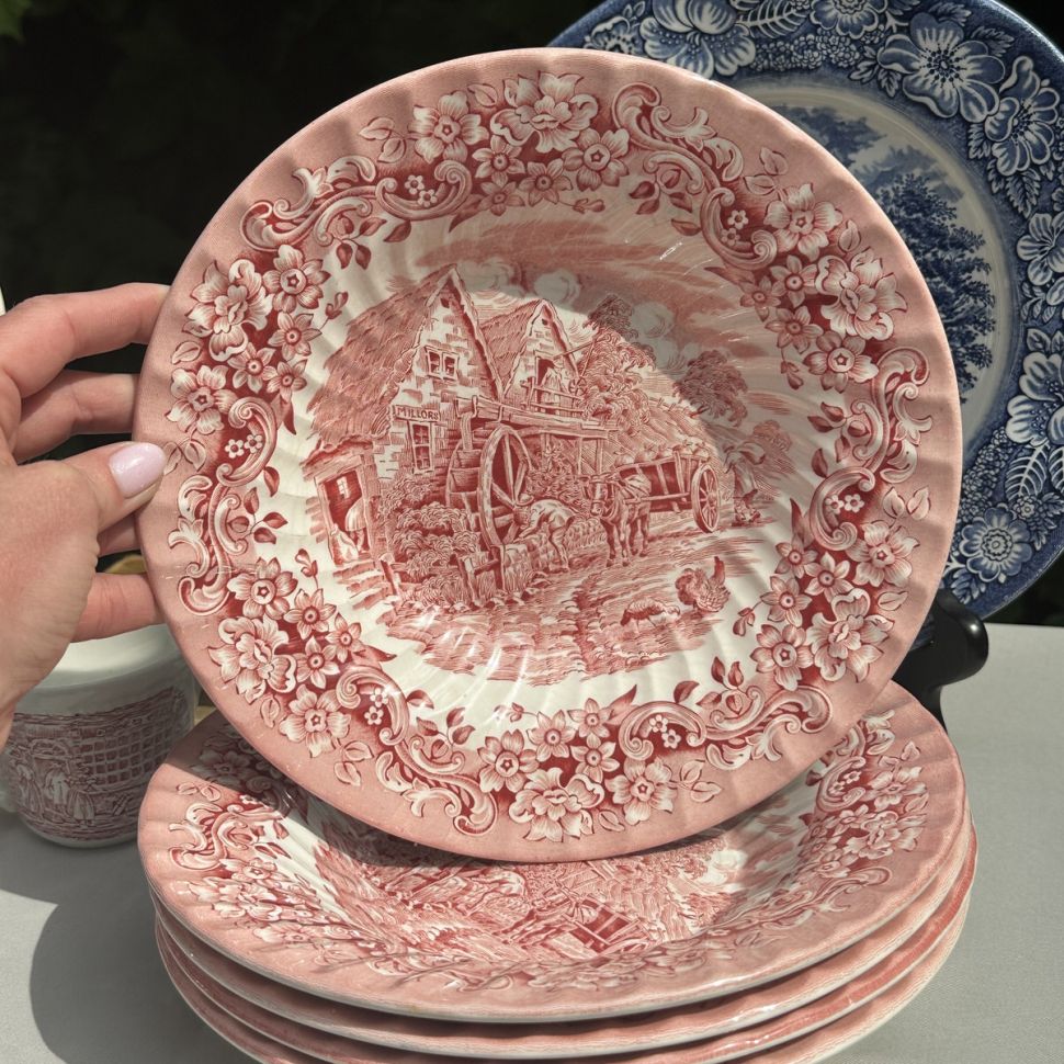 Тарелка глубокая Red River 23 см Англия 