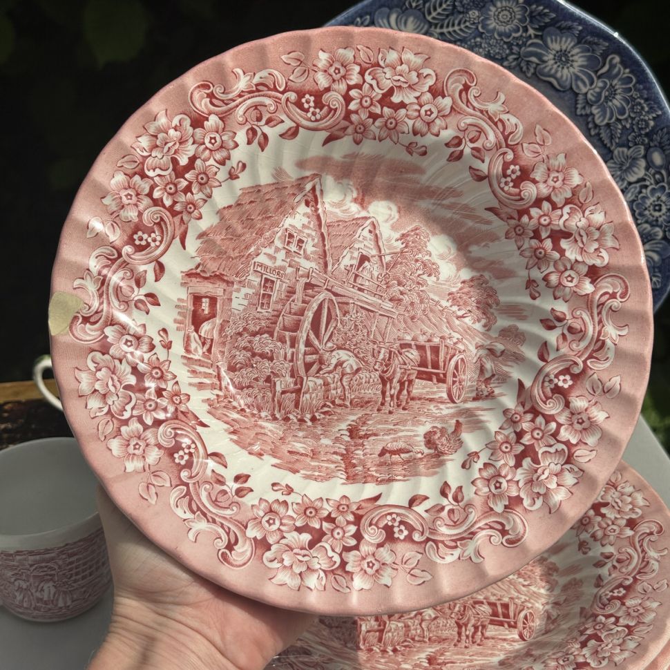 Тарелка глубокая Red River 23 см Англия 