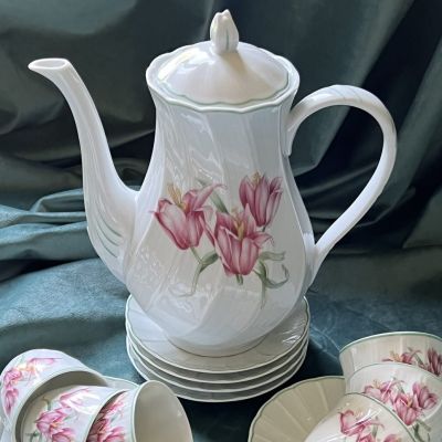 Кофейник  Limoges Bernardaud​ Crocus 1,2 л Франция