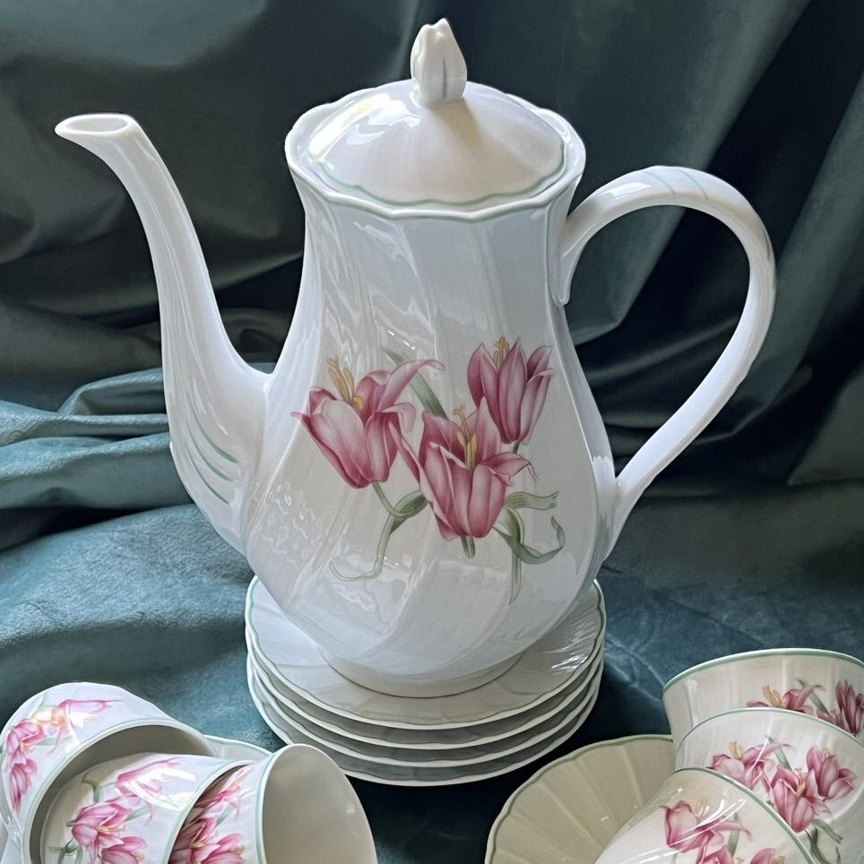 Кофейник  Limoges Bernardaud​ Crocus 1,2 л Франция