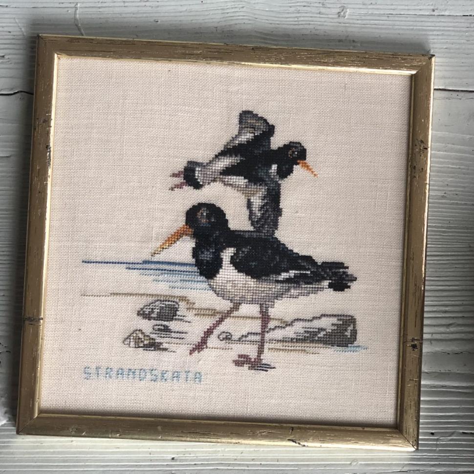 Вышивка Strandskata ручная работа