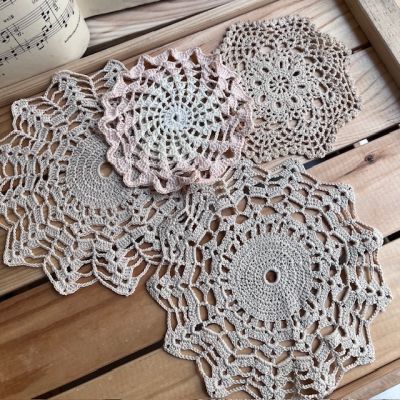 Салфетка набор 4 шт. ручная работа