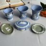 Шкатулка Wedgwood 12 см бисквитный фарфор Англия 