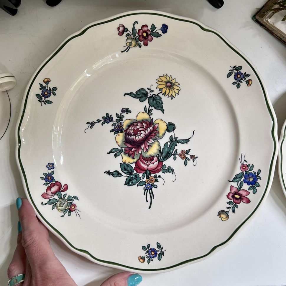 Тарелка Alt Strassburg ВиллеройБох 25 см фарфор Германия