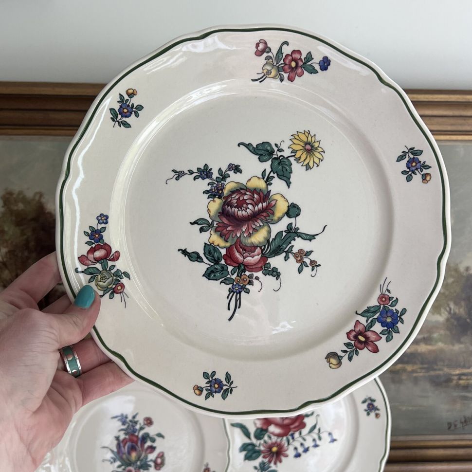 Тарелка Alt Strassburg ВиллеройБох 25 см фарфор Германия