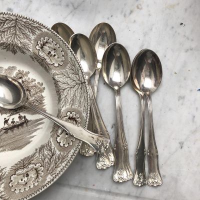 Ложка мельхиор