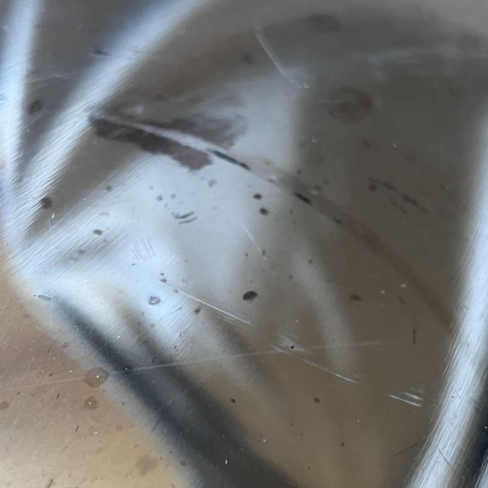 Поднос Виноград 45 см мельхиор Франция