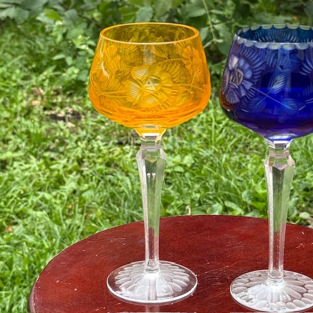 Бокал набор 2 шт. 250 мл накладной хрусталь Германия