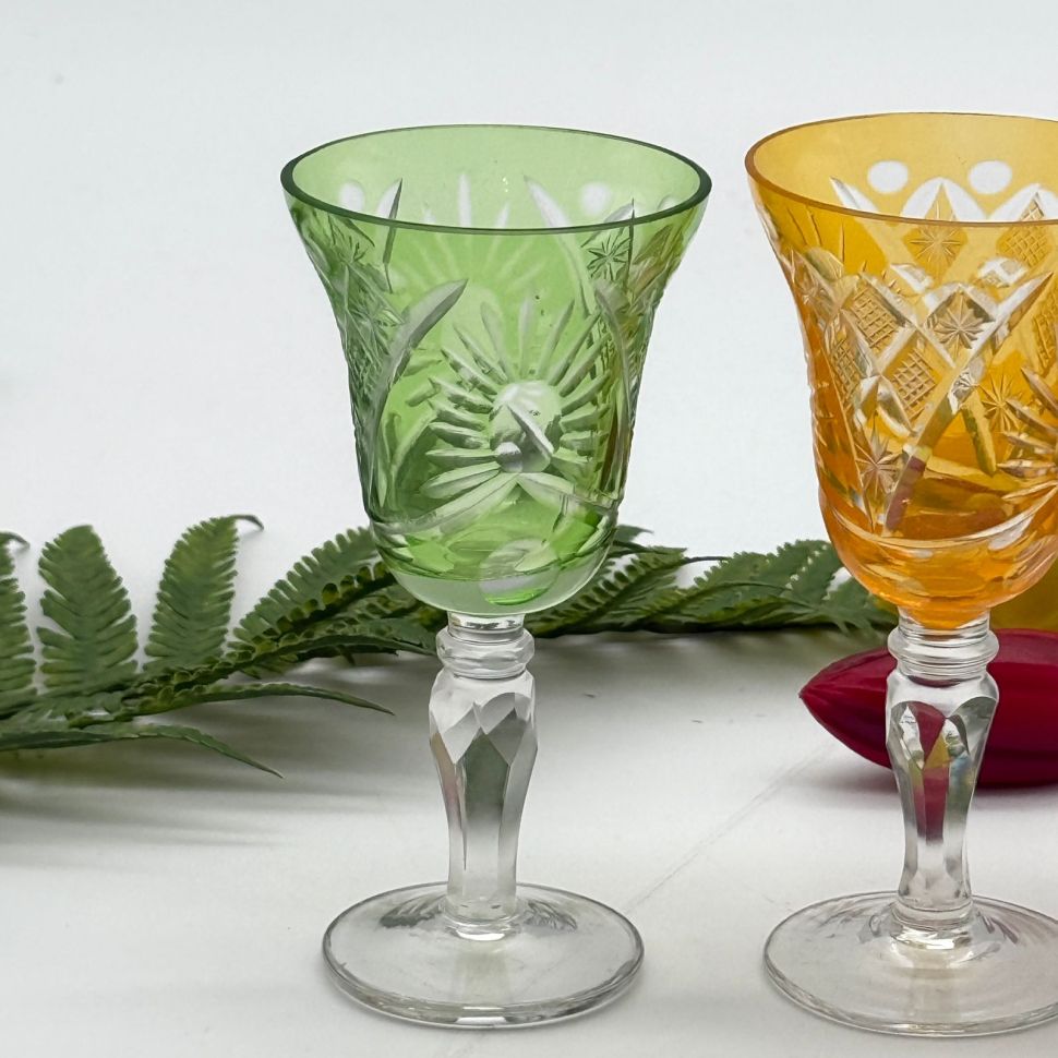 Рюмка Anna Hutte набор 5 шт. 35 мл накладной хрусталь Германия