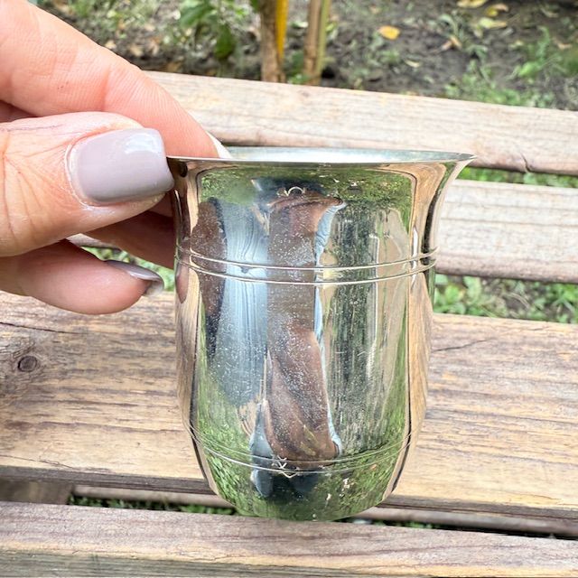 Молочник сливочник 80 мл мельхиор Голландия