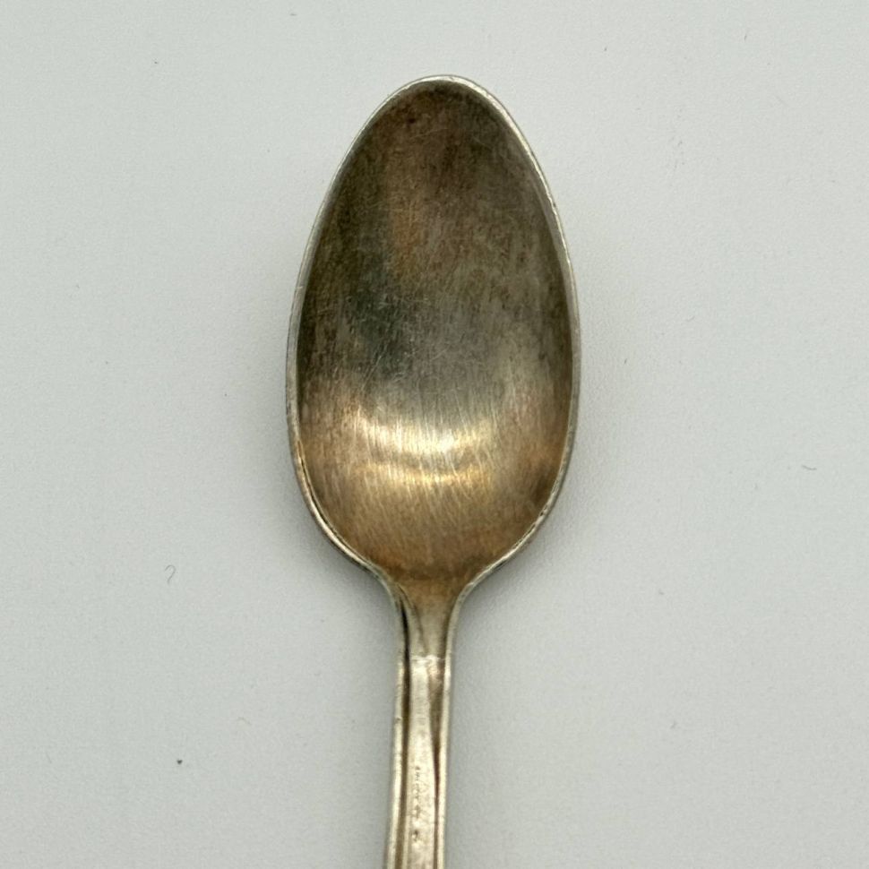 Ложка кофейная Gero Ландыши 11 см мельхиор Голландия