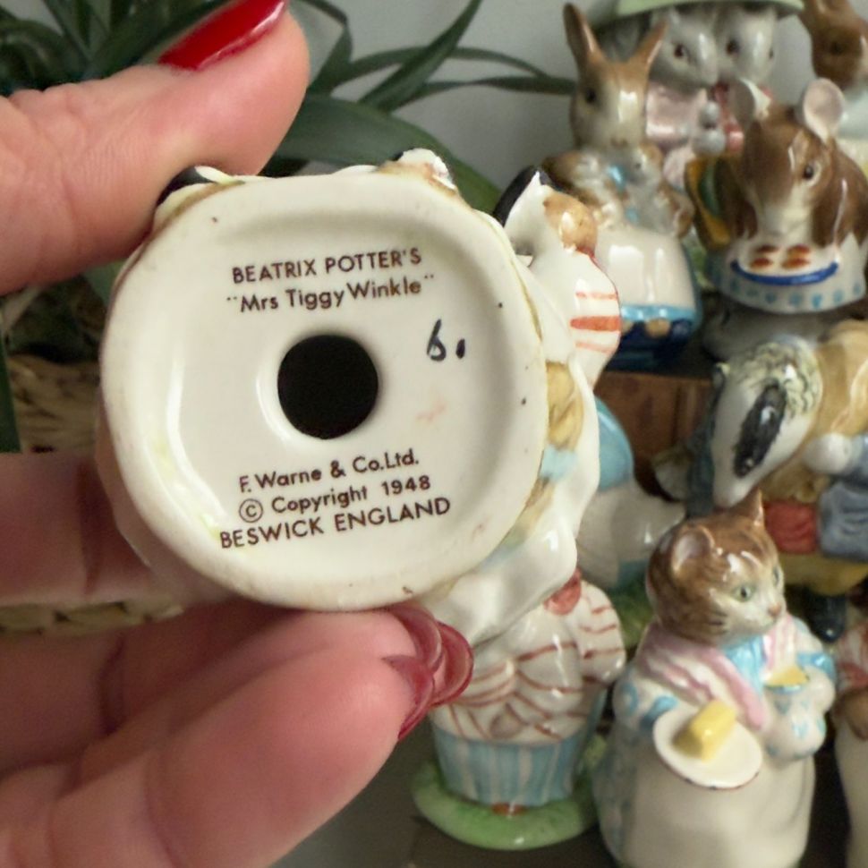 Статуэтка Beatrix Potter Tiggy Winkle Англия