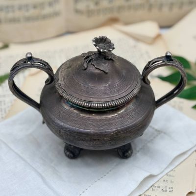 Сахарница на ножках James Dixon&Sons Англия 