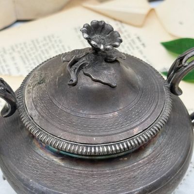 Сахарница на ножках James Dixon&Sons Англия 