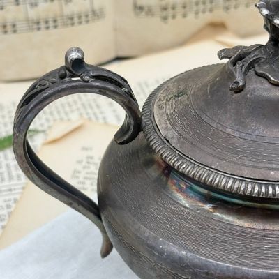 Сахарница на ножках James Dixon&Sons Англия 