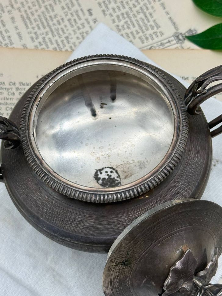 Сахарница на ножках James Dixon&Sons Англия 