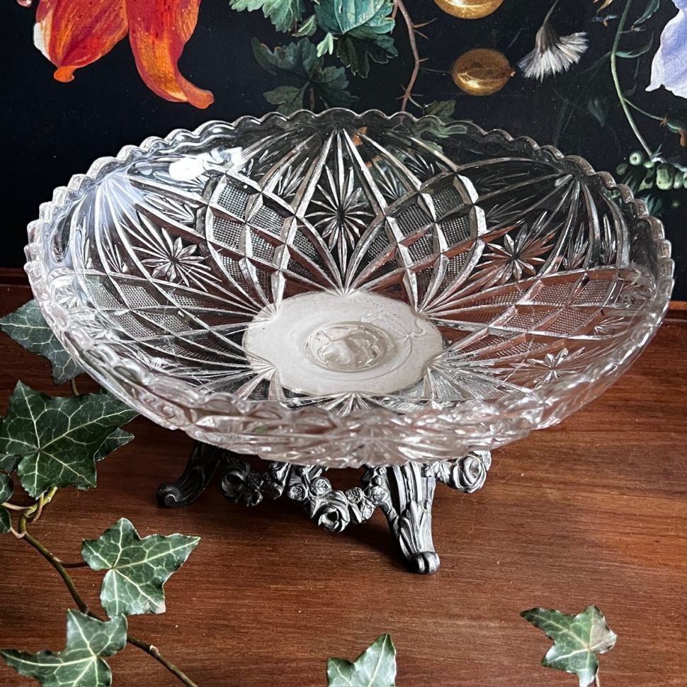 Ваза фруктовница конфетница 12 см Франция