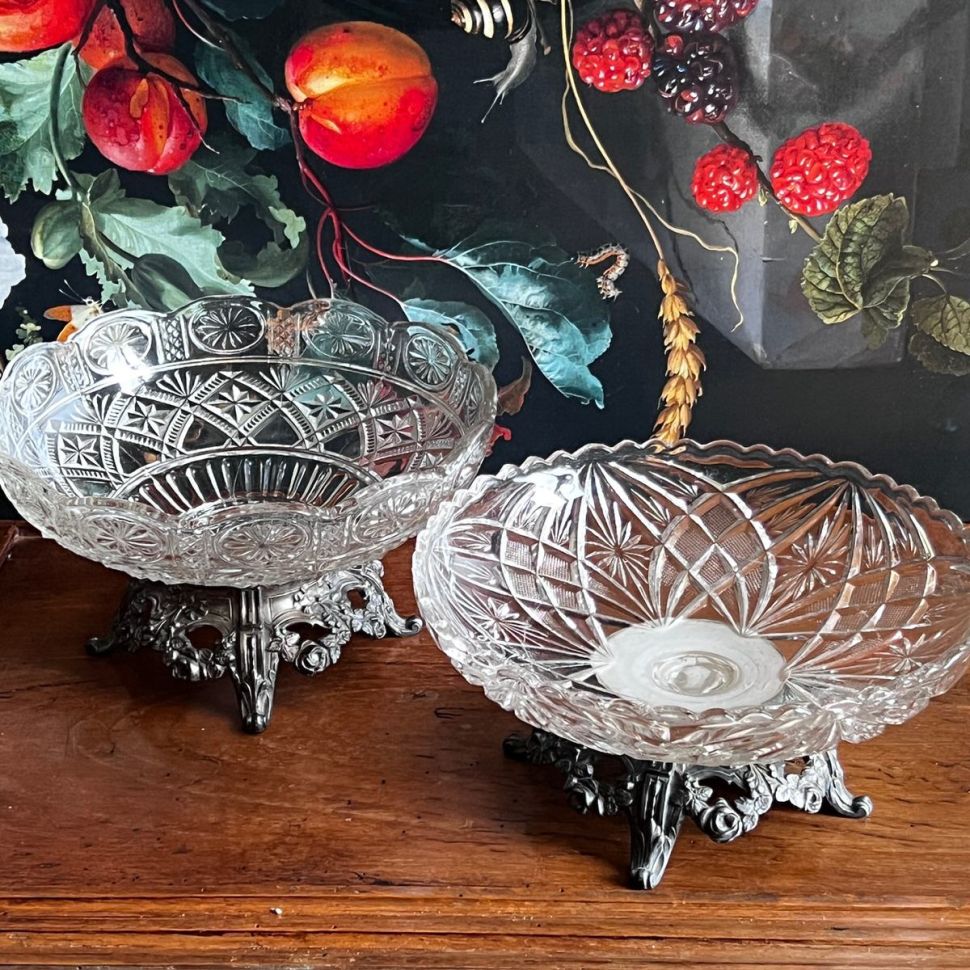 Ваза фруктовница конфетница 12 см Франция