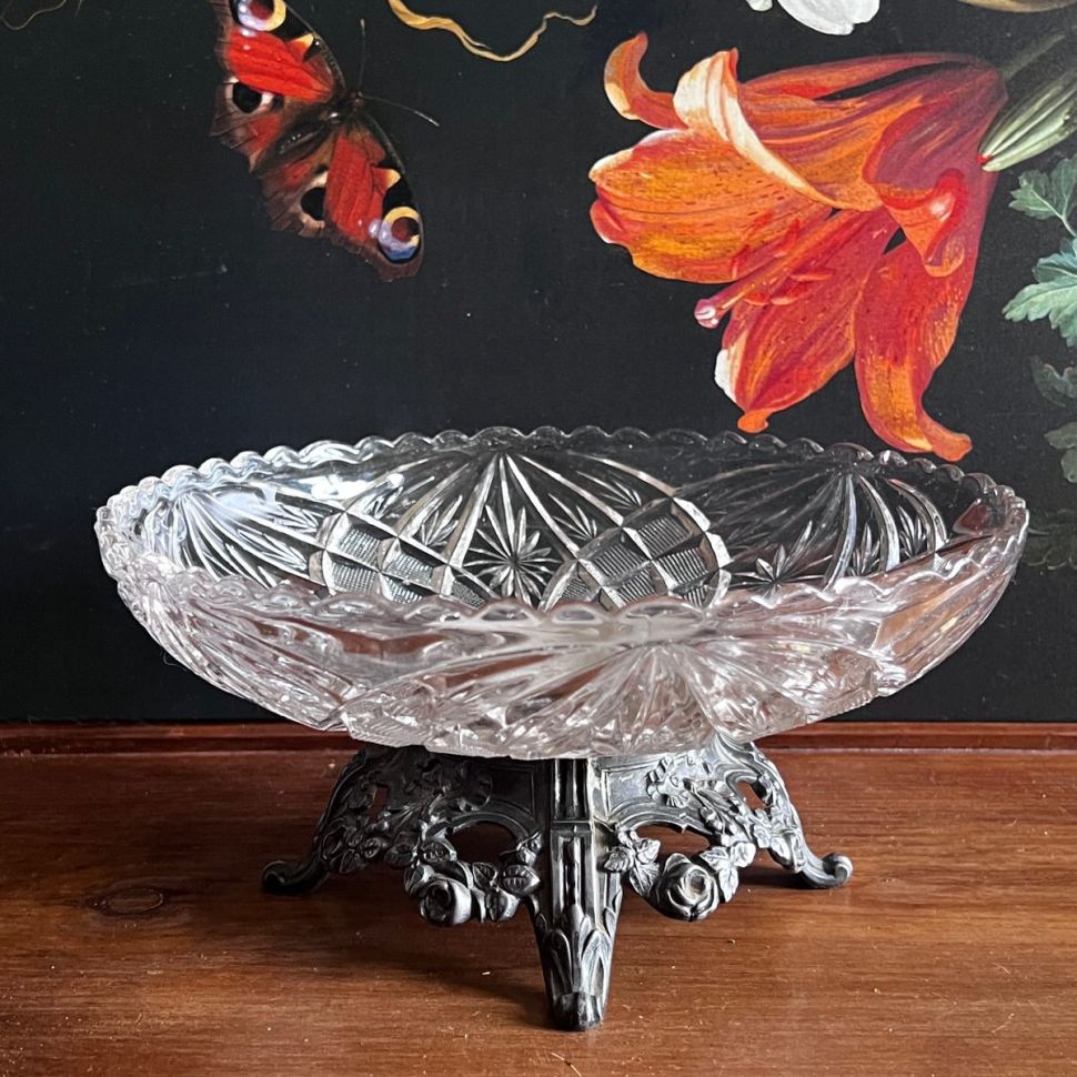 Ваза фруктовница конфетница 12 см Франция