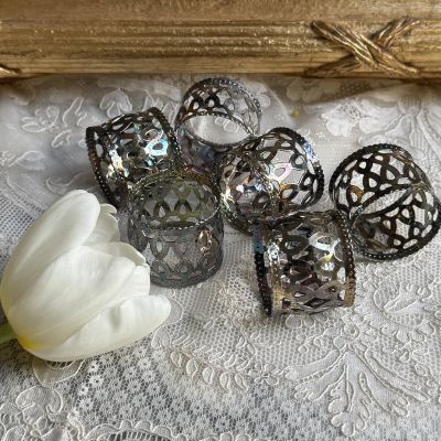 Кольцо для салфетки 4 см патина