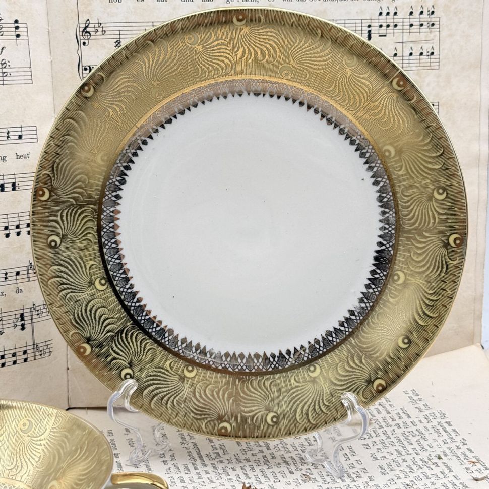 Чайное трио Elfenbein Porzellan Bavaria 180 мл Германия