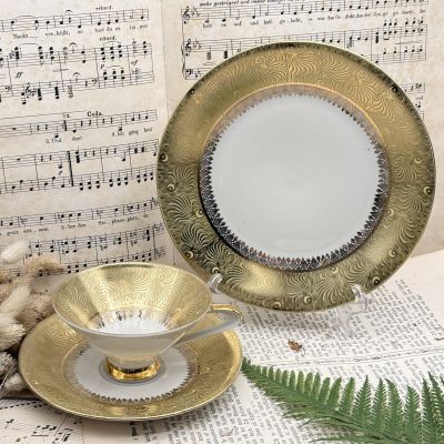 Чайное трио Elfenbein Porzellan Bavaria 180 мл Германия