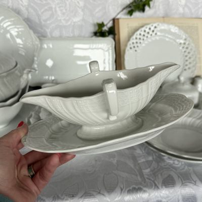 Соусник на блюде Hutschenreuther Dresden 320 мл Германия