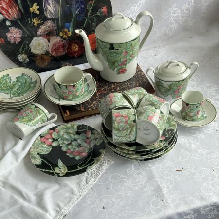 Тарелка Phillippe Deshoulières Limoges Patrick Frey Vendanges 19 см Франция