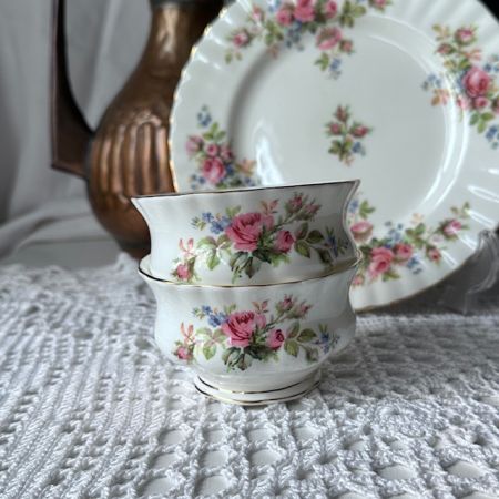 Сахарница Royal Albert Moss Rose 9 см Англия 1960-1970 гг.   