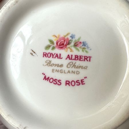 Сахарница Royal Albert Moss Rose 9 см Англия 1960-1970 гг.   