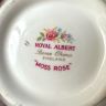 Сахарница Royal Albert Moss Rose 9 см Англия 1960-1970 гг.   