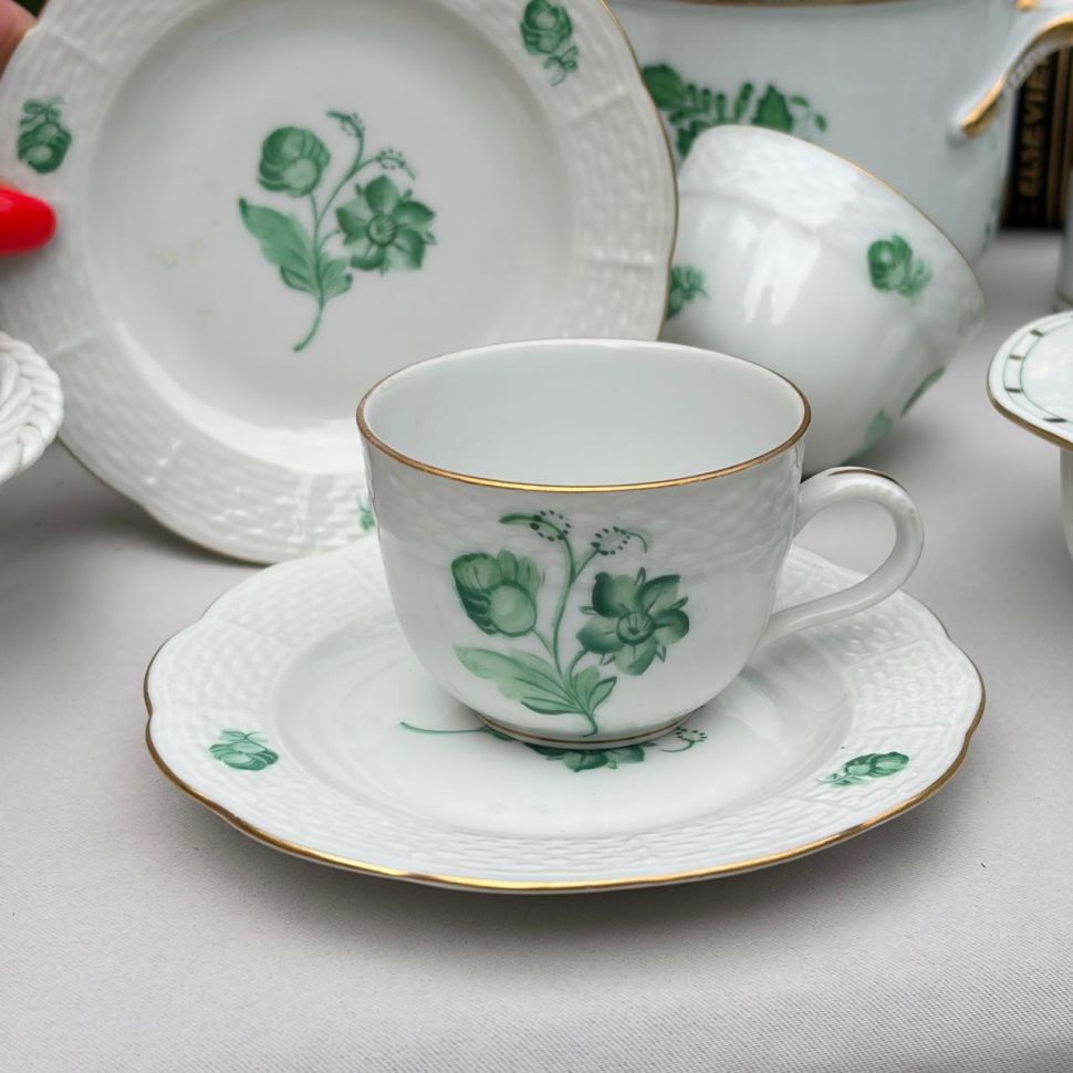 Кофейная пара Herend Apponyi Chinese Bouquet предзаказ