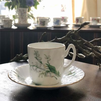 Кофейная пара Ландыш, Delfesta, Staffordshire Англия