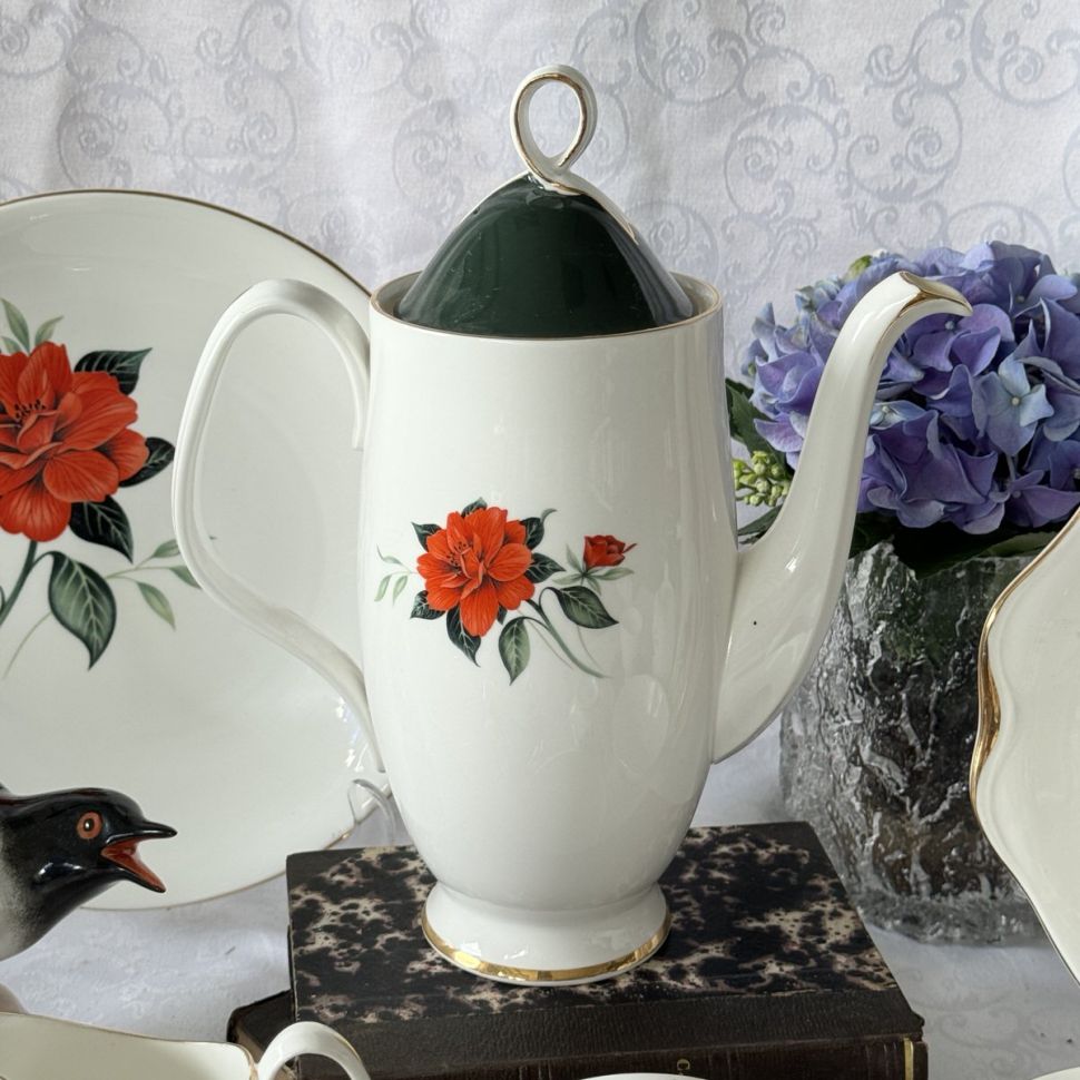 Кофейник Royal Albert Tahiti 1950-1960 гг 0,9 л Англия 