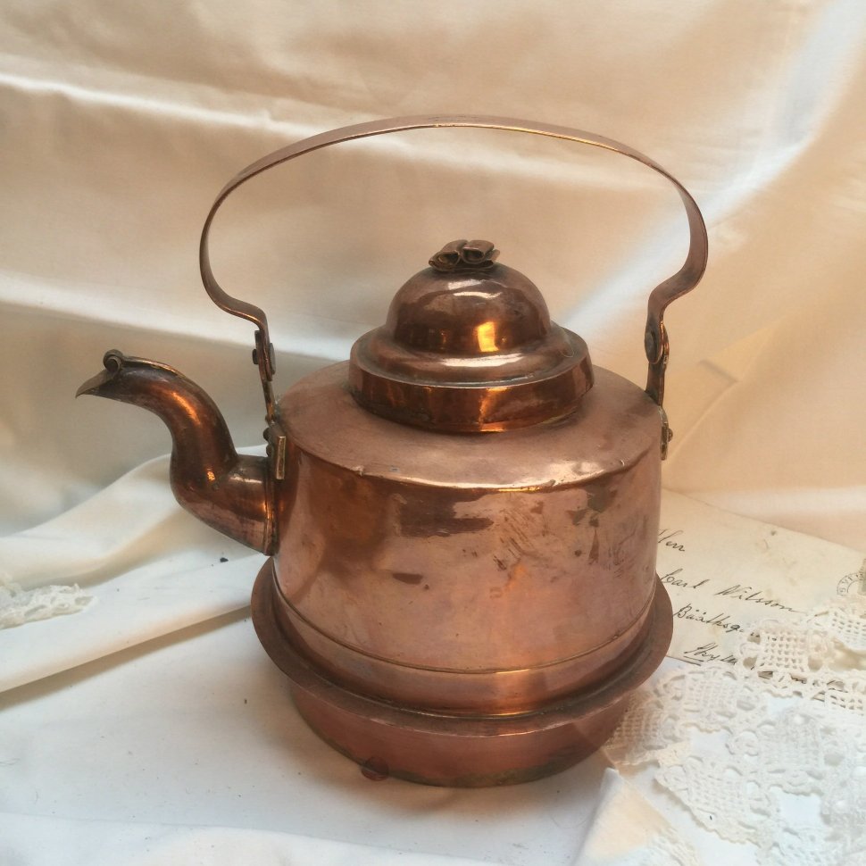 Чайник медный Edvard Johansson 2 л, 50-е гг