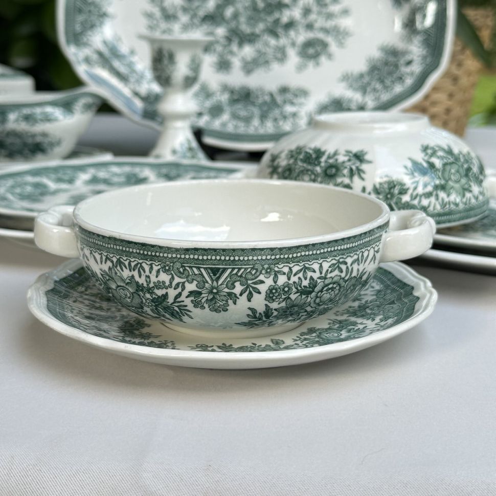 Бульонная пара ВиллеройБох Fasan зеленый 300 мл Германия 2 кат